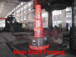 Main Shaft Forging